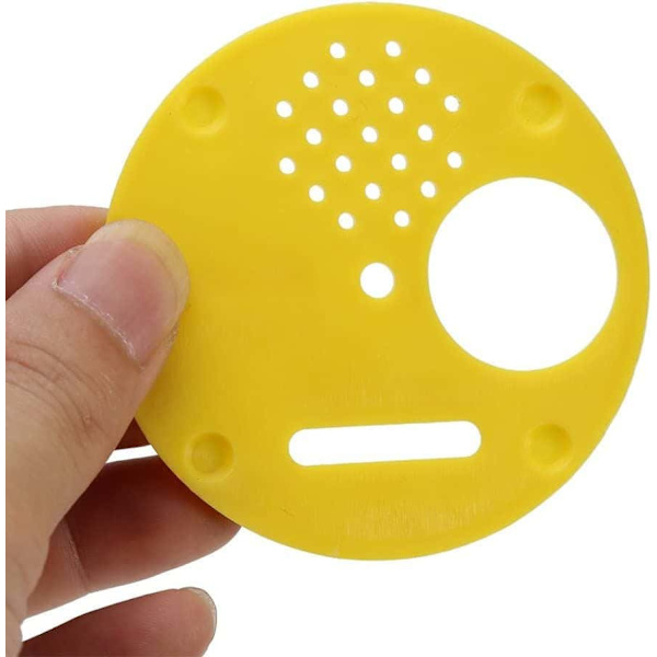12 stk. 4-positions plastskive 6,8 cm til biavlere Biavl Nucléi