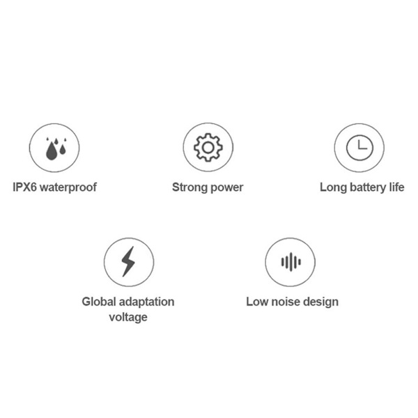 Multifunktionell hårklippnings- och trimningssats LED-display Style4 KLB