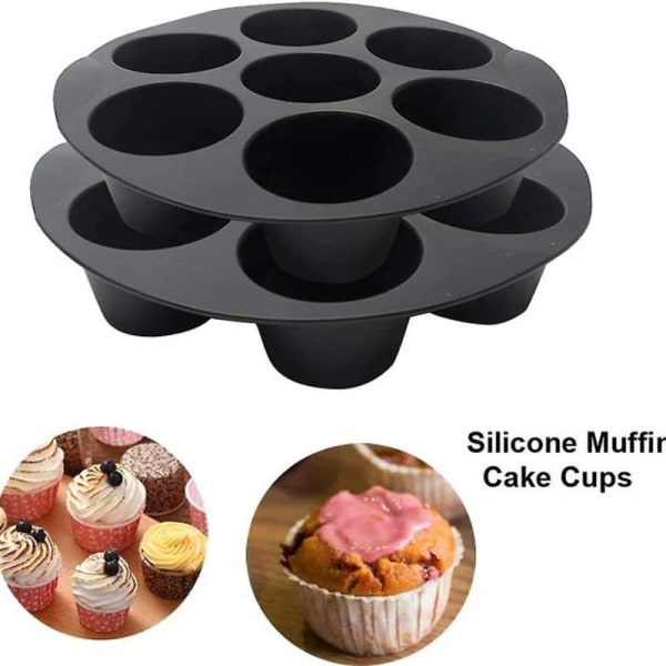 Silikon muffins tårtfodral, non-stick bakform