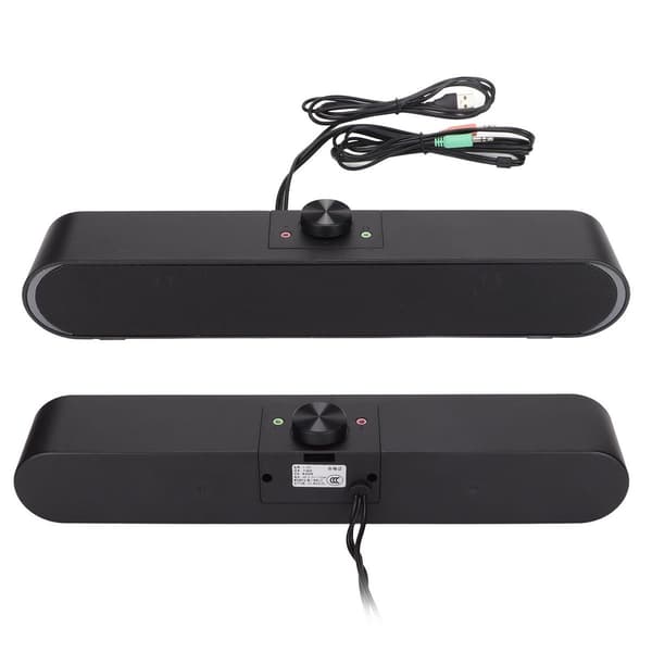 Kablet PC Soundbar Subwoofer, USB-drevet, justerbart volum KLB