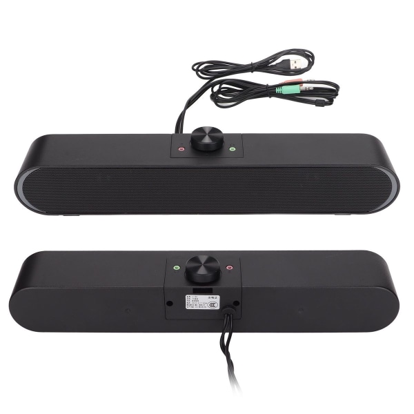 Trådbunden PC Soundbar Subwoofer, USB-driven, Justerbar volym KLB