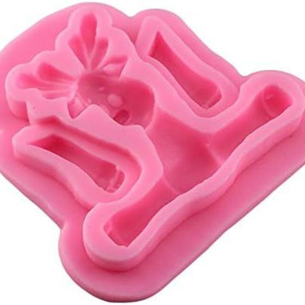 Dyre silikoneform 3D dyreformet silikone chokoladeform DIY skrift kage KLB