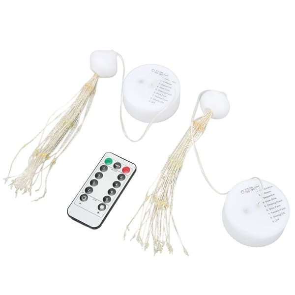 Pakke LED Dekorative Lys 8 Tilstande DIY Hængende Solcellelys KLB