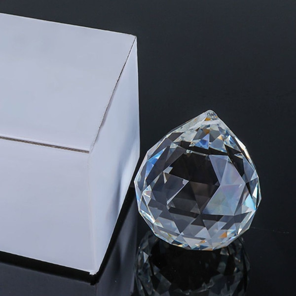 Crystalsuncatcher, klart glas, krystalkugle, prisme, Feng Shui