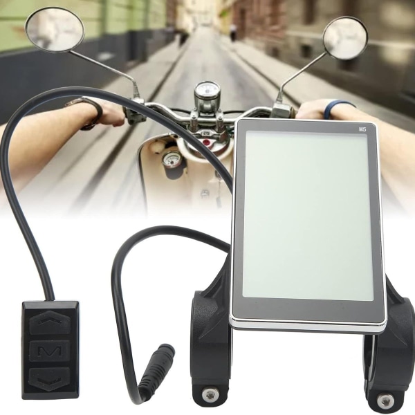 M5 E elcykel LCD-display hastighetsmätare