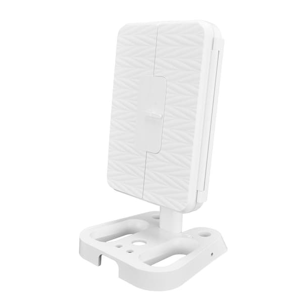 Makeup spejl, touch-kontrol, USB-batteri og 3 farvebelysningstilstande KLB
