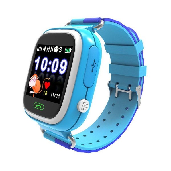 Touch screen smart ur til børn, GPS positionering, anti-tabt ur