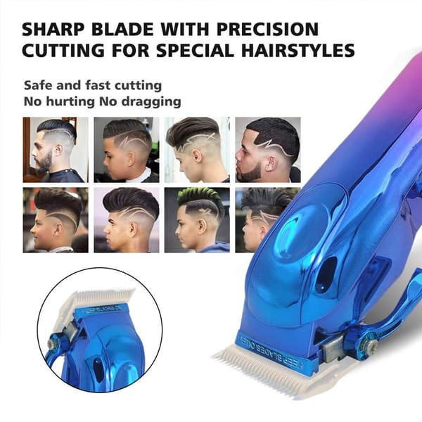 Wahl Magic Clipper trådløst hus - Transparent Gradient, DIY, frisørtilbehør KLB