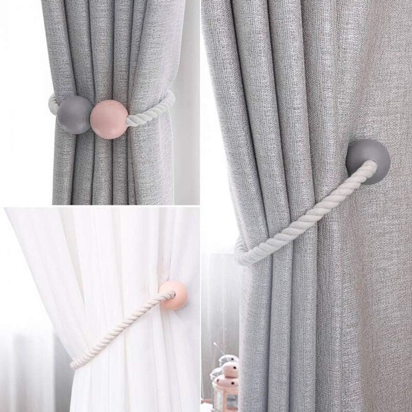 Keleily Magneettiset Verhopidikkeet 2 Kpl Verhopidikkeet Lastenhuoneeseen KLB