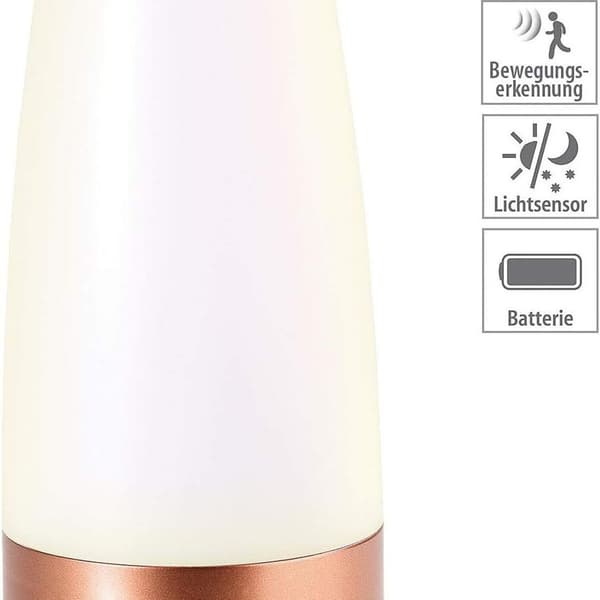 LED-bordslampa med rörelsesensor - batteridriven KLB