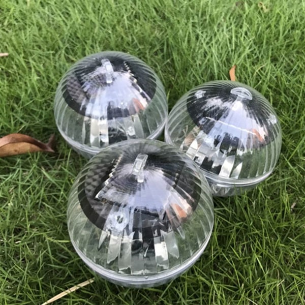 2-pack flytande poollampor solcells drivna batteridrivna blommor
