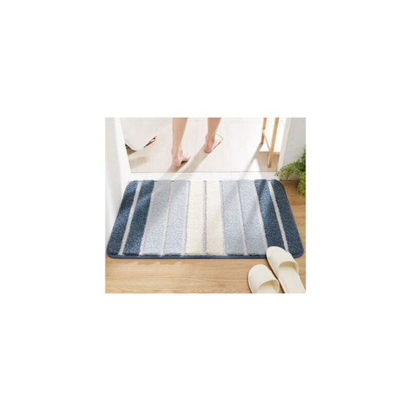 Mjuk mikrofiberbadmatta absorberande badrumsmatta 40x60cm halkfri duschmatta maskintvättbar bad golvmatta för badkar toalett kök-Meter KLB