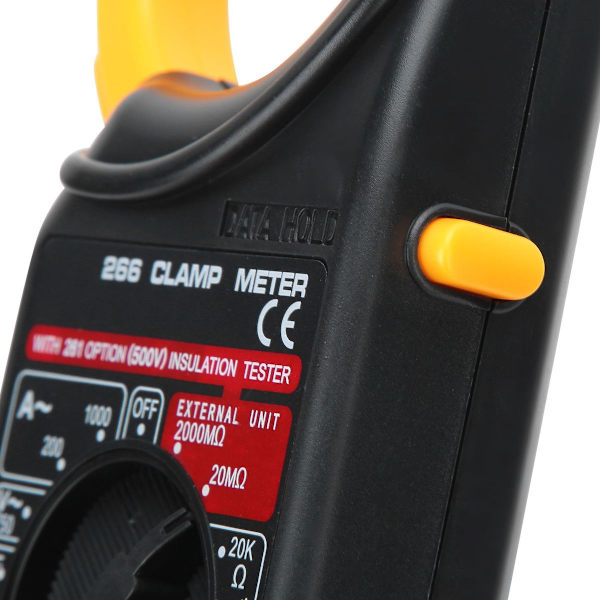 Digitalt Klemmemeter Bærbart Amperemeter Voltmeter Elektronisk KLB