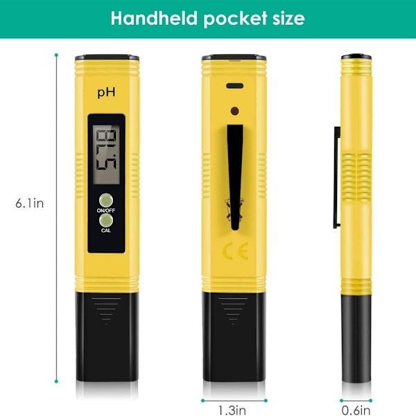 Digital pH-meter - Højpræcisions vandkvalitetstester