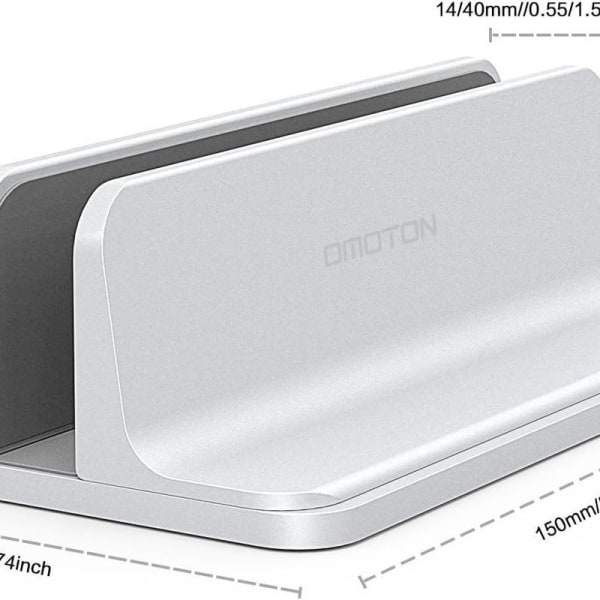 Bærbar stativ, justerbart skrivebordsstativ for Macbook/Notebook,