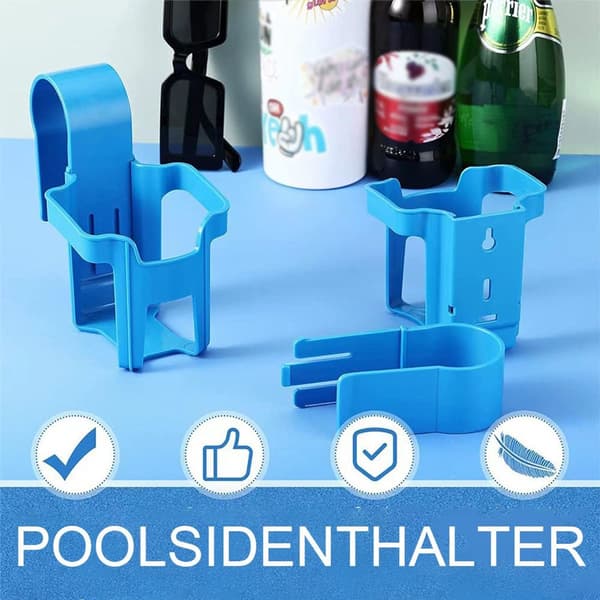 Geananao 4-pack pool drinkhållare, bubbelpool drinkhållare,