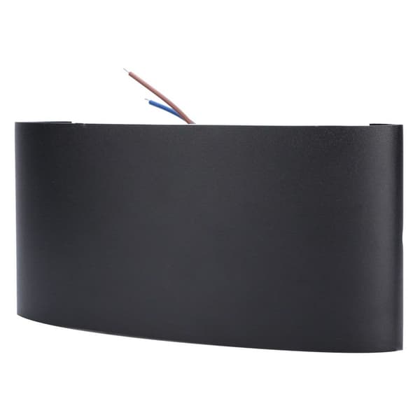 Modern 6W LED-vägglampa med båge för vardagsrum, sovrum, hotell KLB