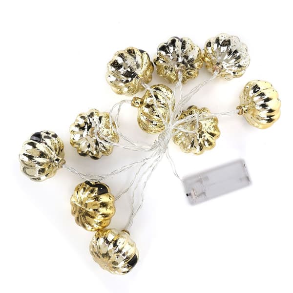 Pumpa ljusslinga, 10 LED, 2 AA-batterier, låg strömförbrukning KLB