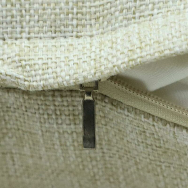 Kuddfodral Geometriskt Gitter Kuddfodral för Soffa Hem Vardagsrum Sovrum Heminredning, 45x45cm, Set om 2 Stycken (Beige Vit｜2 Stycken) KLB
