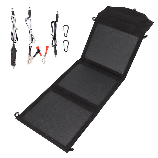30W solcellepanel 2 USB-porte foldbar Smart KLB