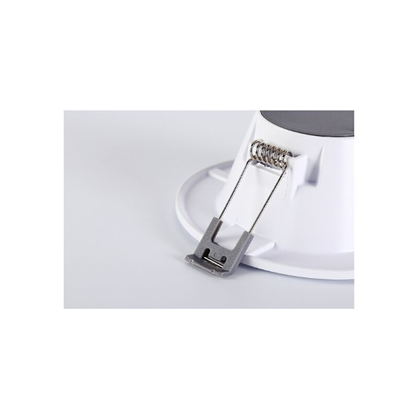 6-pack, Runda LED-downlights, LED-downlight, Ytdiameter 9W 12cm, Utskärning 9-11CM, Vitt ljus 6500K KLB