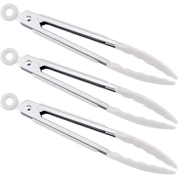 Sett med 3 mini silikonserveringsklyper 27 cm 10 tommer-