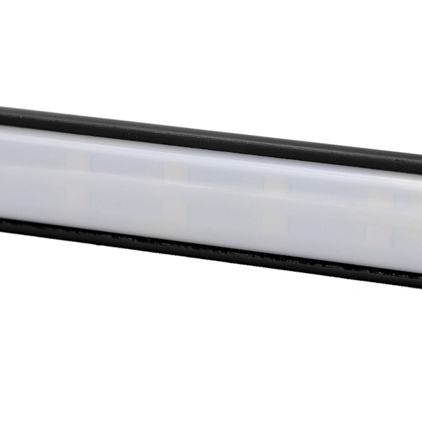 Dimbar USB-sänglampa med 22 LED-lampor, flexibel klämma (svart) KLB