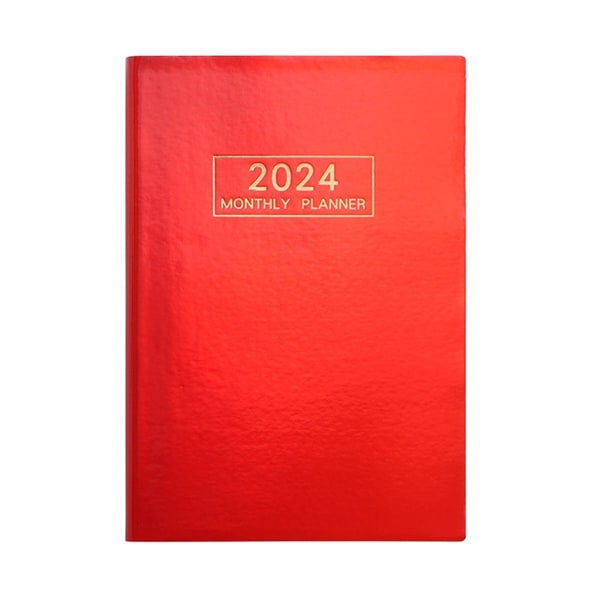 Möteskalender 2024 - Veckokalender 2024, 2024 Daily Pla Style4 KLB