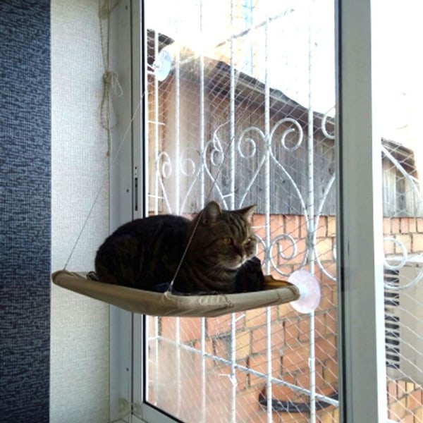 Cat Window Sete Window Lounger Cat Hengekøye, Soling Cat Bed KLB