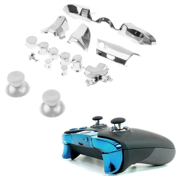 Full knappesett for Xbox One / Elite-kontroller (3,5 mm hvit KLB