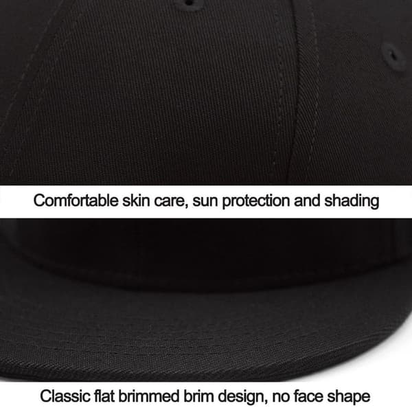 Sort hat, sommer, åndbar