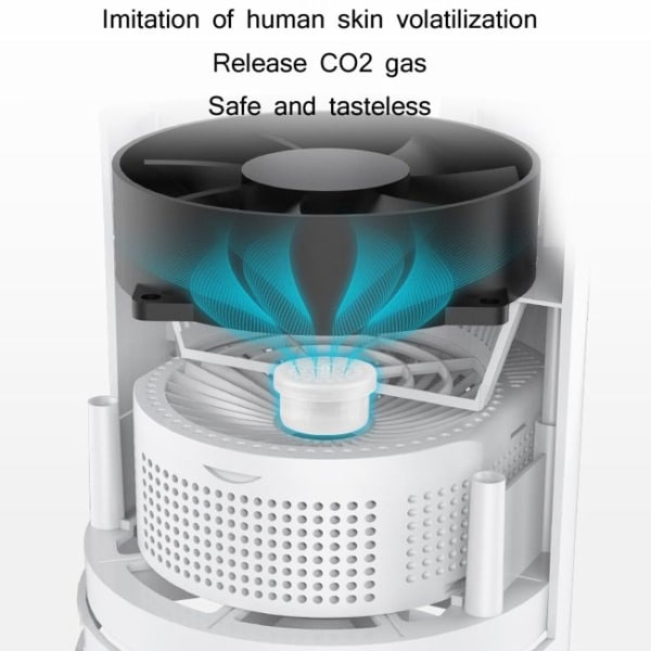 Jager M001 Hjemme Innendørs Lysstyring Myggdreper USB Plug-in Automatisk Dempebryter