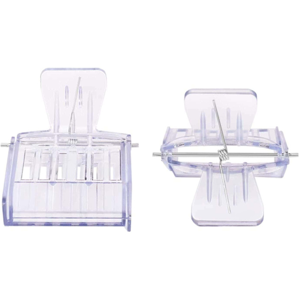 Drottningbi Bur (5 st) Genomskinlig Plastklämma Fångare Fälla Låda Biodling Verktyg för Biodlare 7*5cm