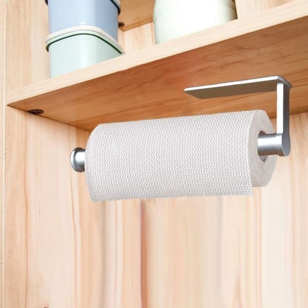 Keittiöpaperiteline ilman porausta, keittiöpaperiteline, seinä