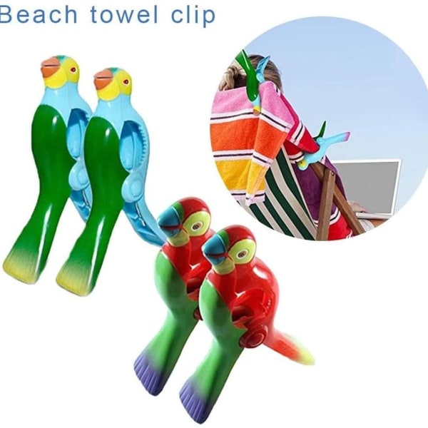 Strandhåndkleklemme vindtett plasthåndkleklemmer for klesvask,