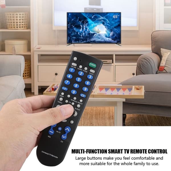 Universell erstatning for multifunksjonell smart-TV-fjernkontroll KLB