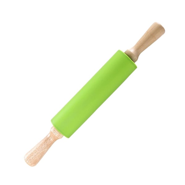 Silikonkjevle for baking - Non-stick treoverflate, grønn KLB
