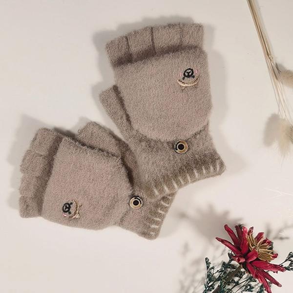 Toddler Infant Vintervotter med Fleecefôret Easy-on Baby Style3 KLB