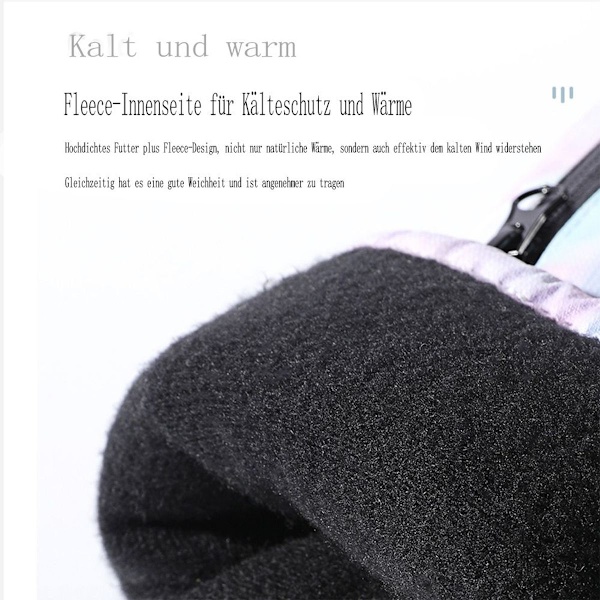Kosketusnäytölliset hiihtohanskat Unisex Lämpimät Tuulenpitävät Hanskat KLB