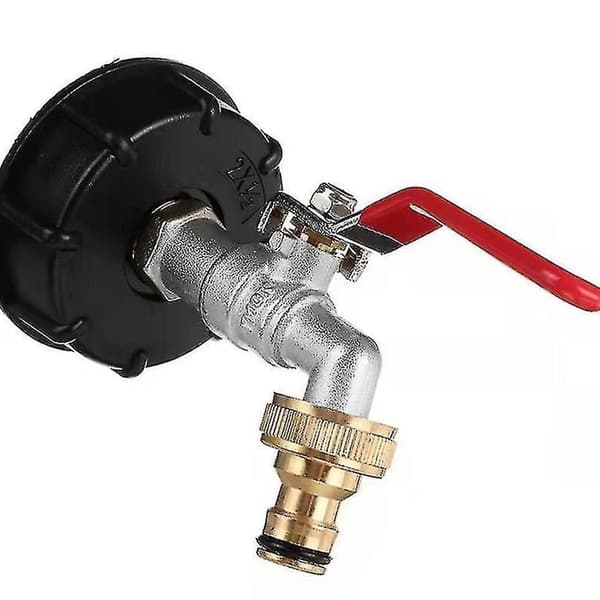 Vanninnsamlingstank kran, 1000l IBC adapter IBC tank adapter KLB