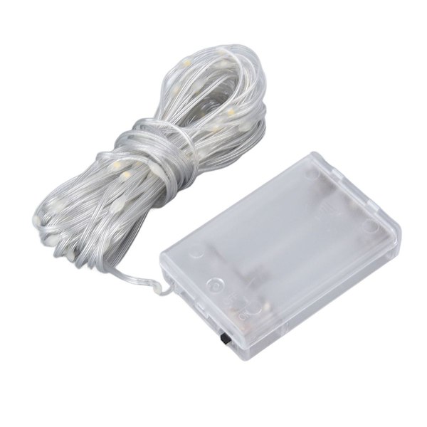 DIY LED-gardinljusslinga 10M Vattentät Varm Ljus KLB