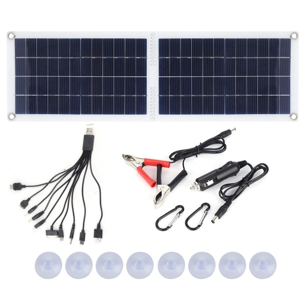 30W solcellelader, foldbar bærbar solcellepanel telefon KLB