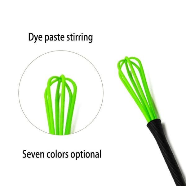 Visppaket med 5 plastvispar, 2 röda + 3 gröna