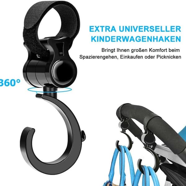 KLB - Mugghållare för barnvagnstillbehör