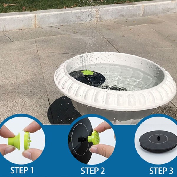 Solcellsfontänpump, solcellsfontänpump