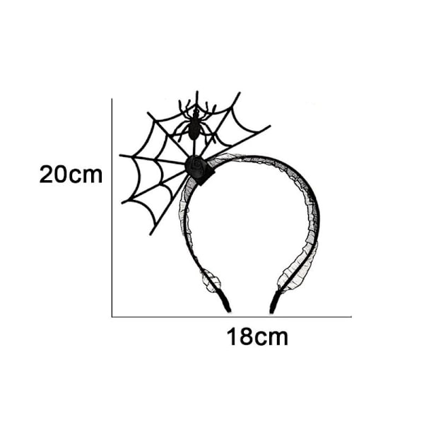 Halloween Edderkop Spøgelse Græskar Hårbånd Djævel Hårbånd Stil 6