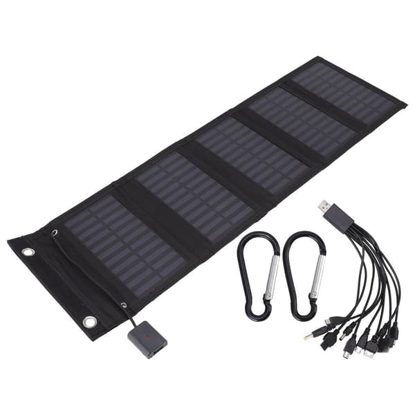 15W Foldable Solar Panel Vanntett USB Utgang 1 for 10 KLB