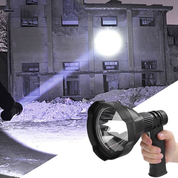 Latautuva LED-taskulamppu 10W Kannettava taskulamppu 500m KLB:lle