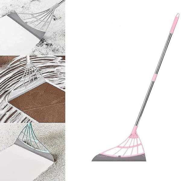 Multifunktionel magisk kost, moppe kost, to-i-én fejemaskine til
