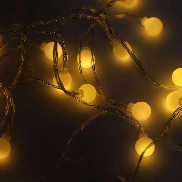 40LED Globe Ball String Lights 6M USB dekorative hengende lys KLB